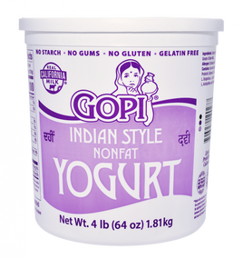 Gopi Indian Style Nonfat Yogurt