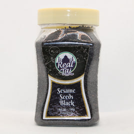 Real Taj Sesame Seeds Black (Jar)
