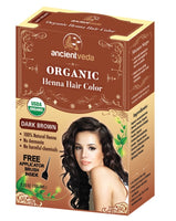 Ancientveda Organic Heena Hair Color Dark brown