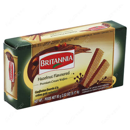 Britannia Hazelnut Flavoured Creme Wafers