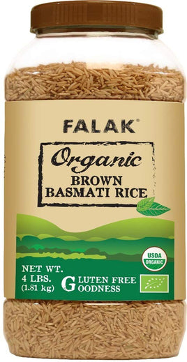 Falak Organic Brown Basmati Rice