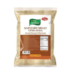 Go Within Barnyard Millet Upma Rava