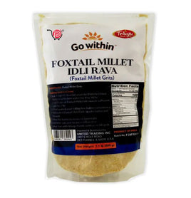 Go Within Foxtail Millet Idli Rava
