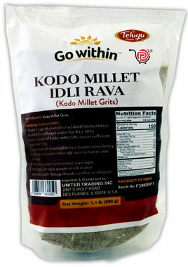 Go Within Kodo Millet Idli Rava