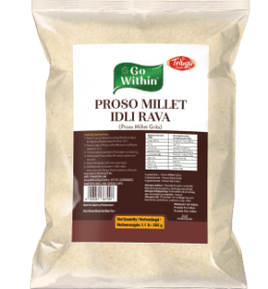 Go Within Proso Millet Idli Rava