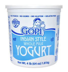 Gopi Indian Style Whole Milk Yogurt