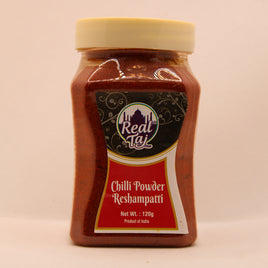 Real Taj Chilli Powder Reshampatti (Jar)