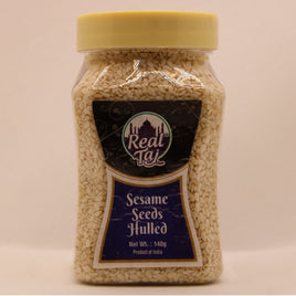 Real Taj Sesame Seeds Hulled (Jar)