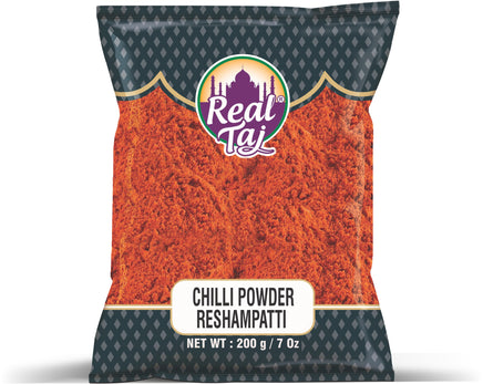 Real Taj Red Chilli Powder Reshampatii