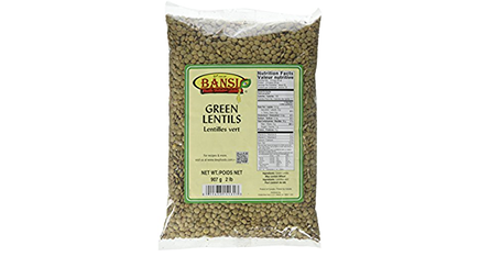 Bansi Green Lentils