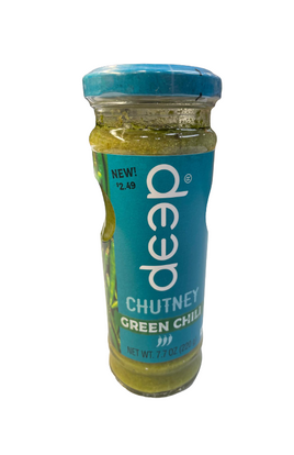 Deep Green Chili Chutney