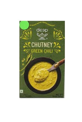 Deep Green Chili Chutney Frozen