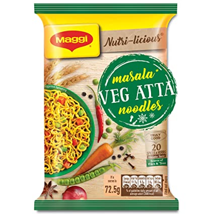 Maggie Veg Atta Noodles - 73 Grams