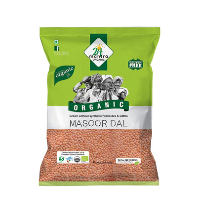 24 Mantra Organic Masoor Dal