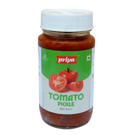 Priya Tomato Pickle (With Garlic)