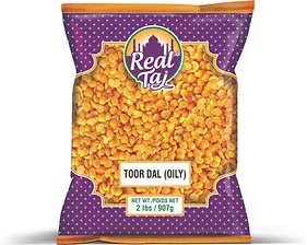 Real Taj Toor Dal (Oily)