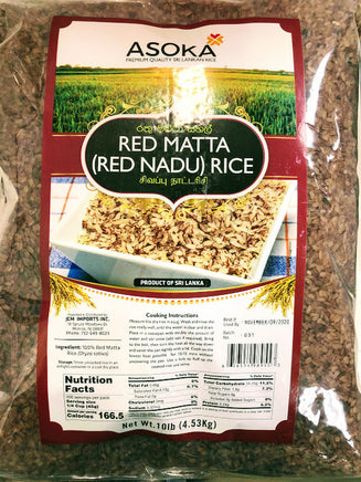 Asoka Red Nadu (Matta) Rice