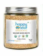 Happy Leaf Organic Sesame Seeds White