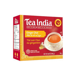 Tea India Ginger Chai Tea Bags