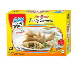 Vadilal Aloo Mutter Party Samosa