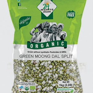 24 Mantra Organic Green Moong Dal Split