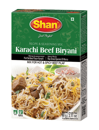 Shan Karachi Beef Biryani