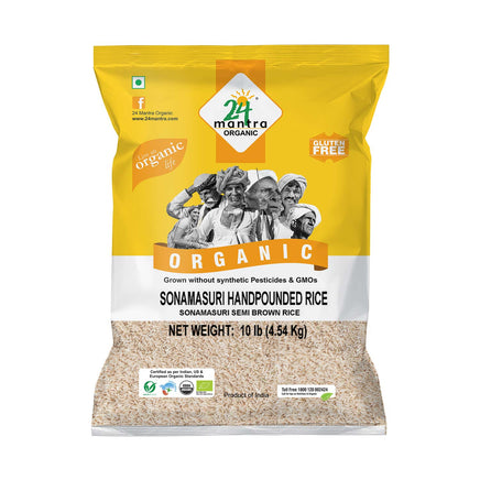 24 Mantra Sona Masuri Handpounded Rice