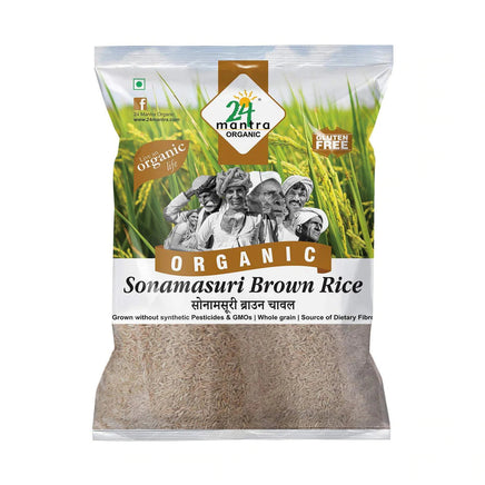 24 mantra Sona Masuri Brown Rice